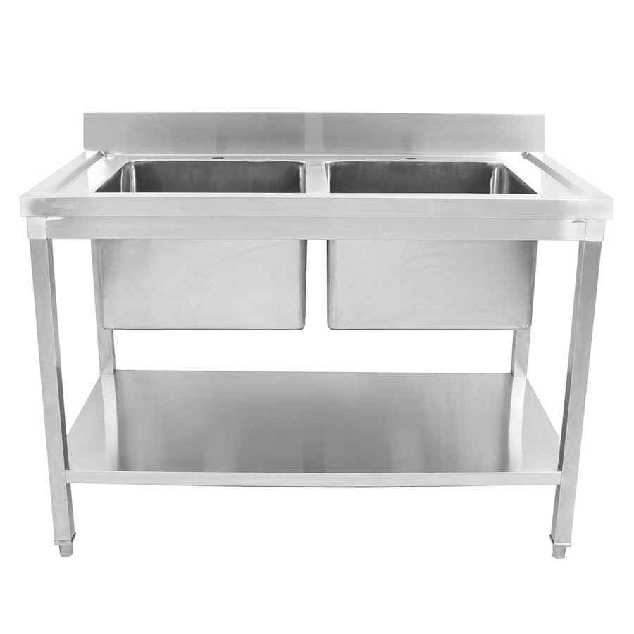 Ванна моечная с бортом нерж.VA-STD250A 1200х700х850 мм