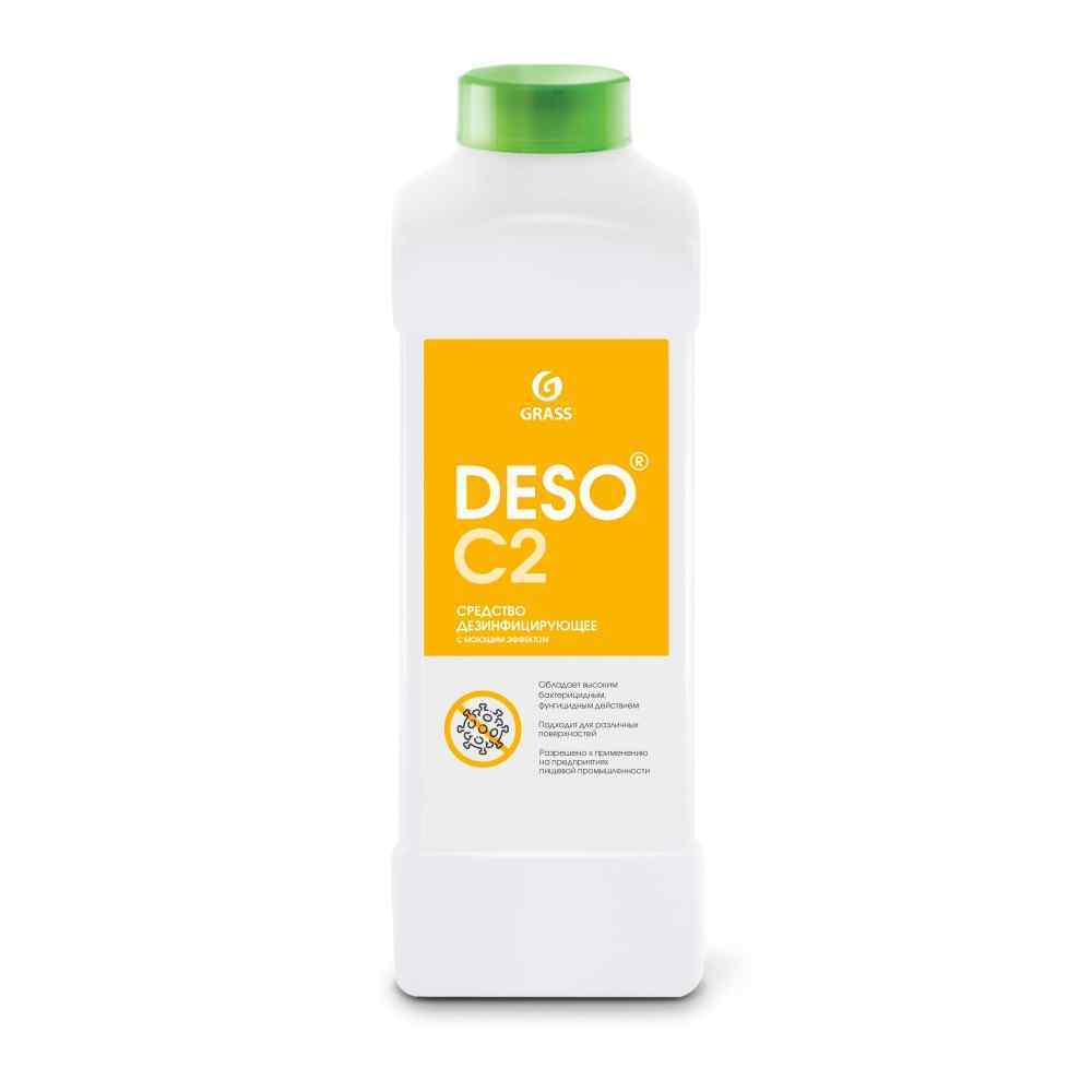 Дезинфицирующее средство с моющим эффектом DESO C2 (бутылка 1 л)