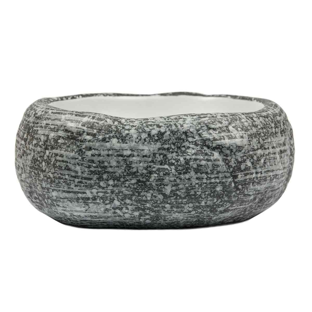 Блюдо,салатник,фарфор 600мл d22,5*18,5cм,h9,5cм,серия "Taiga" P.L