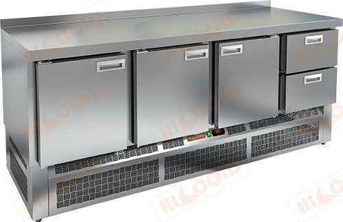 СТОЛ С ХОЛОДИЛЬНЫМ ШКАФОМ HICOLD BN 1112/TN (R290)
