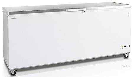 ЛАРЬ МОРОЗИЛЬНЫЙ С НЕРЖАВЕЮЩЕЙ КРЫШКОЙ TEFCOLD CF700S SL