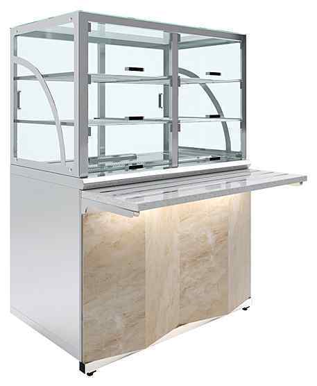 Прилавок холодильный Luxstahl Monolith ПХК (С)-1200 Premium