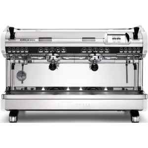 Кофемашина рожковая Nuova Simonelli Aurelia WAVE T3 2Gr 380V white+Autopurge+Easy Cream+cup warmer+high groups, фото 2