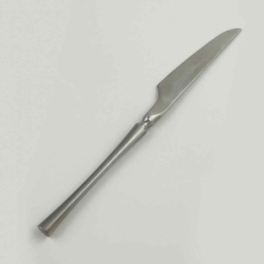 Нож столовый ,серебряный матовый цвет,серия "1920-Silvery" P.L