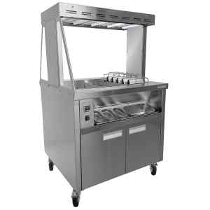 Станция для фасовки картофеля фри RoboLabs KFFSL-IR092-S-H150, фото 2