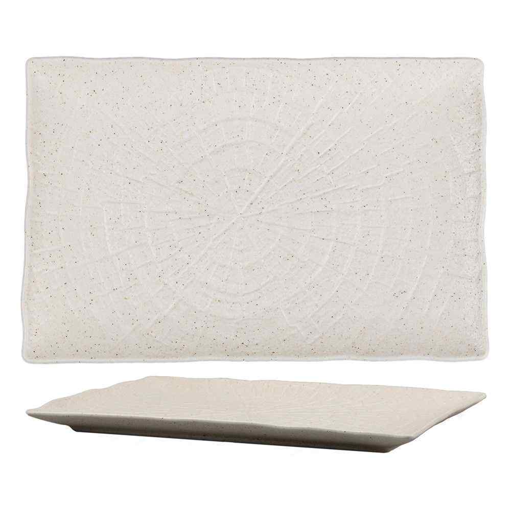 Блюдо прямоугольное для подачи Elephant Ivory 23,5*15,5 см