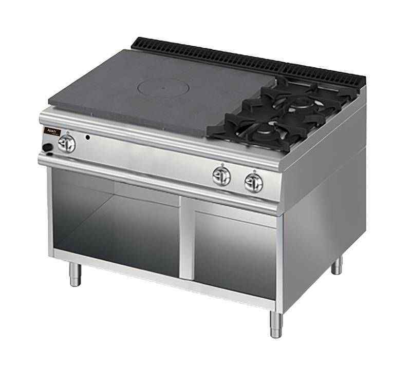 ПЛИТА СО СПЛОШНОЙ ПОВЕРХНОСТЬЮ ГАЗОВАЯ 700 СЕРИИ APACH CHEF LINE SLRSTG127R2DXOS