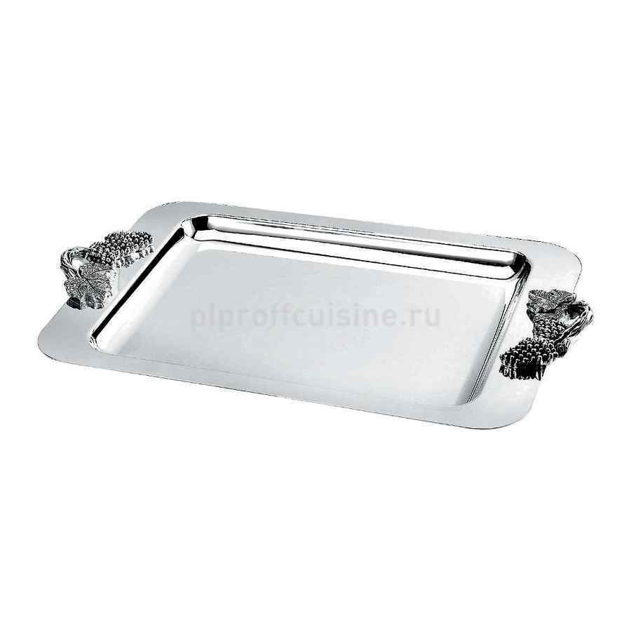 Блюдо с декоративными ручками 50*31 см, нержавейка, P.L. - REG