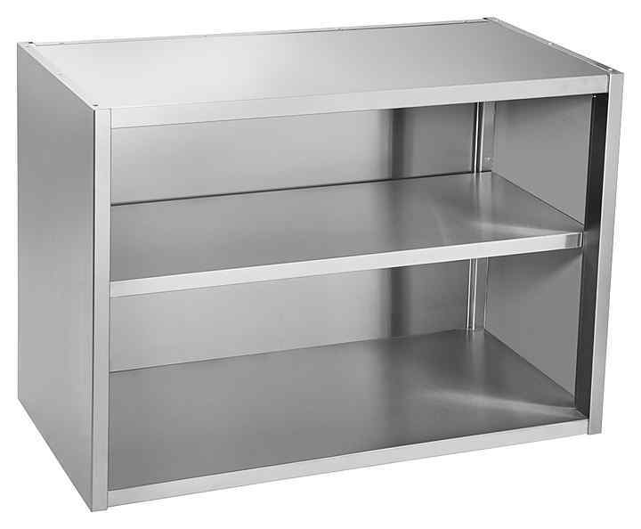 Полка Abat ПНО-1 настенная открытая (800х400х700) нерж.