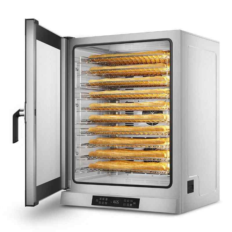 SMEG ALFA1035E1HDS Конвекционная печь с пароувлажнением, электронное управление с пошаговым программированием и регулиро, фото 2