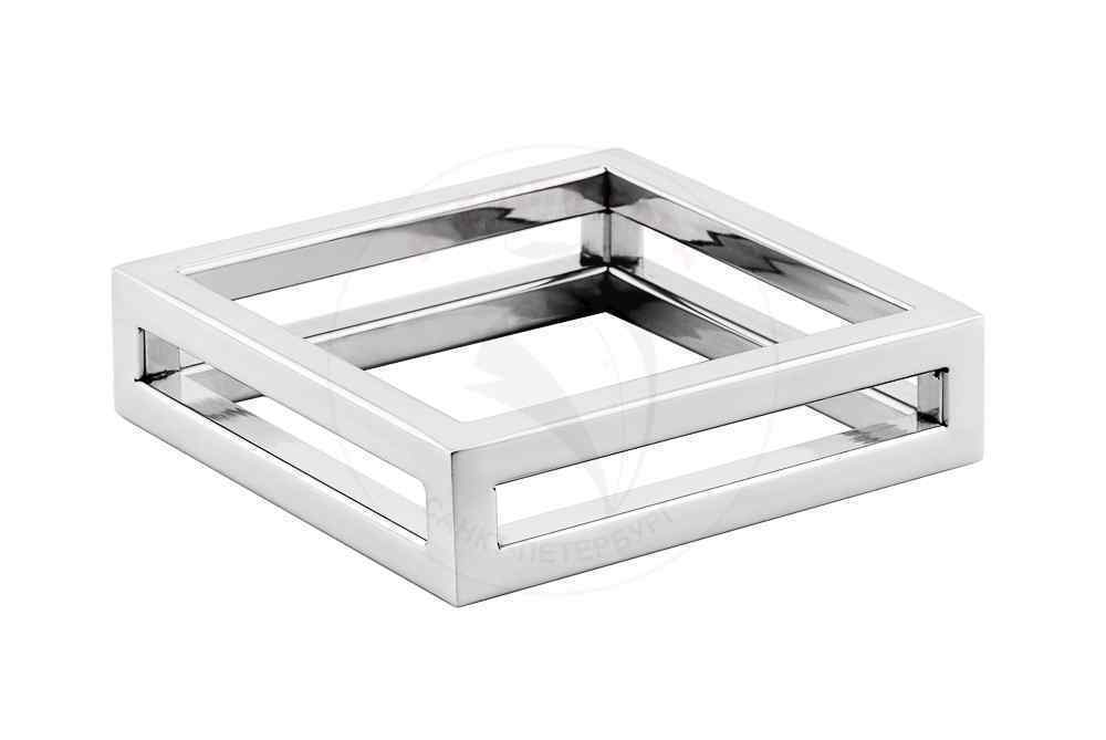 Подставка фуршетная 18*18 см h 3 см, металл, P.L. Proff Cuisine
