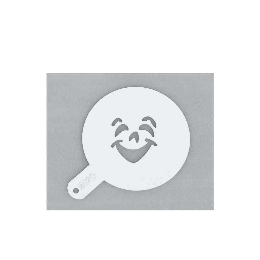 Трафарет пластиковый "Клоун", d 11 см, P.L. Proff Cuisine