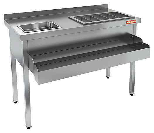 Барная станция открытая HICOLD НКС-12/7БК