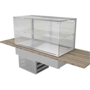 Витрина холодильная встраиваемая Gastrolux ВСВ-107/CUBE, фото 2