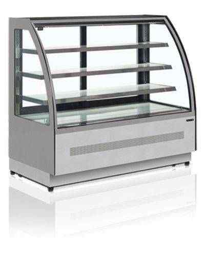 ВИТРИНА ХОЛОДИЛЬНАЯ КОНДИТЕРСКАЯ TEFCOLD LPD900C/BLACK ЧЕРНАЯ/НЕРЖ, фото 2