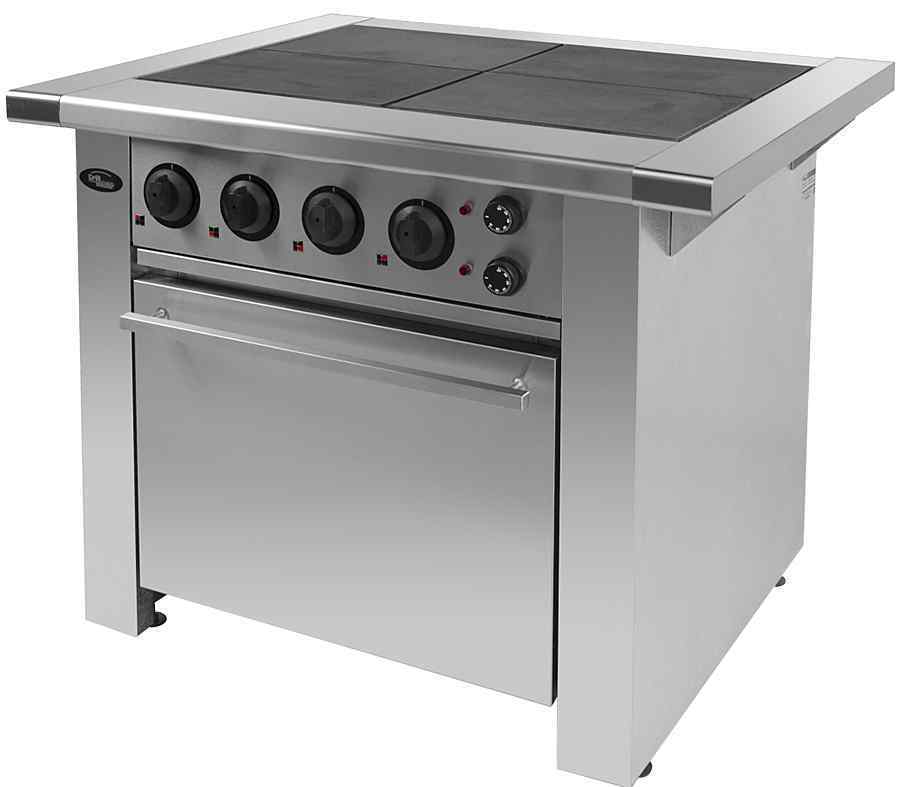 Плита электрическая с духовкой Ф4пдкэ (900х800х900, с конвекцией)Grill Master 