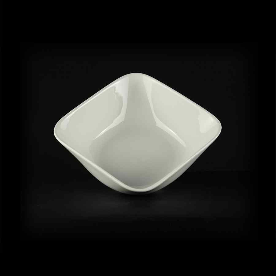 Салатник квадратный «Chan Wave» 300 мл [ivory LQ-QB0046A]