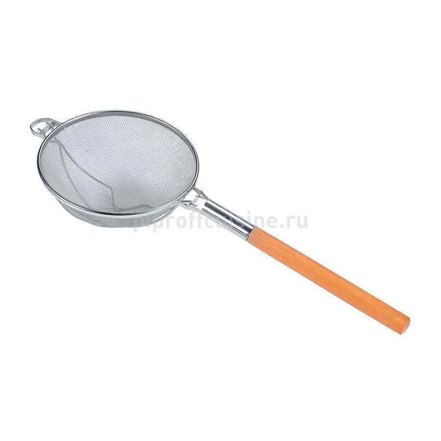 Дуршлаг с деревянной ручкой 35 см, P.L. Proff Cuisine