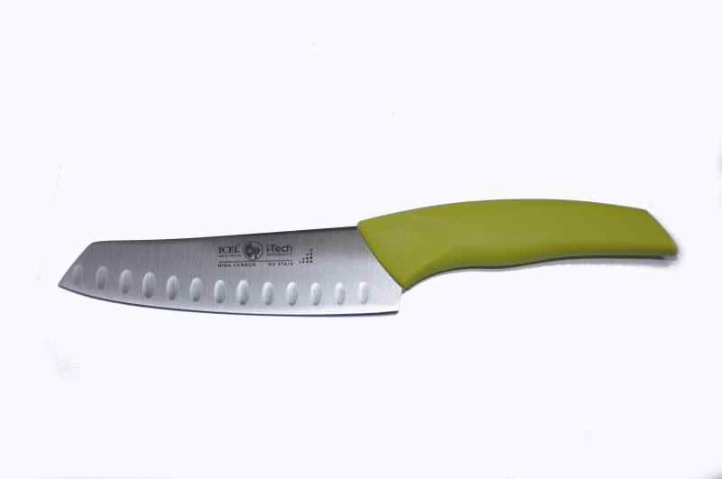 Нож шеф японский 140/260 мм. салатовый I-TECH Icel /1/12/