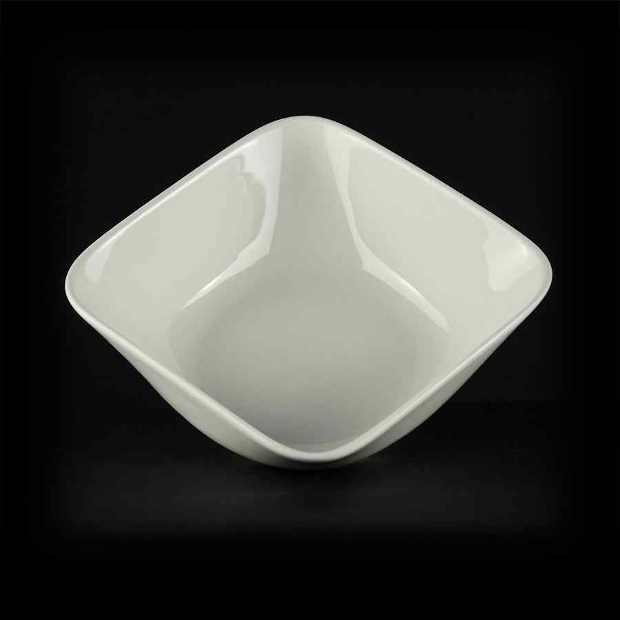 Салатник квадратный «Chan Wave» 1100 мл [ivory LQ-QB0046C]