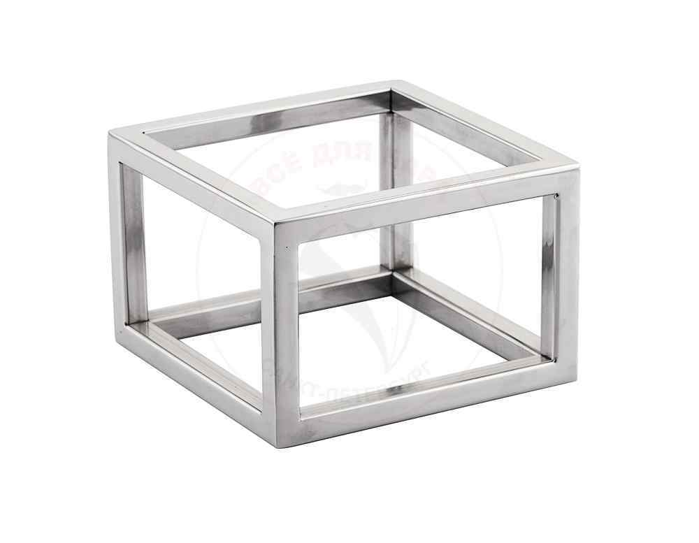 Подставка фуршетная 12*12 см h 8 см, металл, P.L. Proff Cuisine