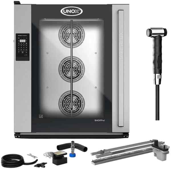 Печь конвекционная UNOX XEFR-10EU-ELRV, электрическая