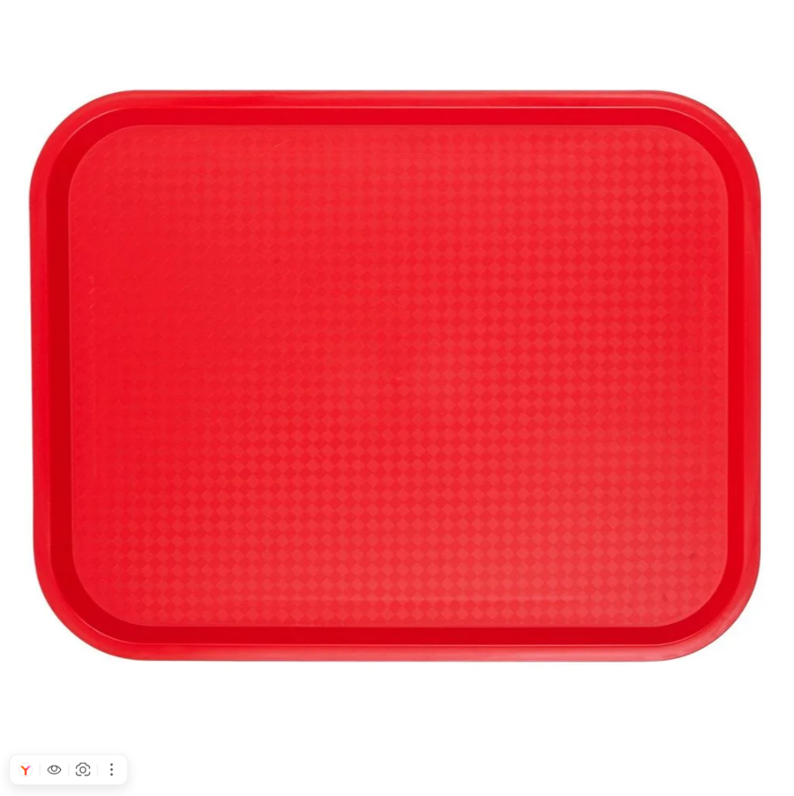 Поднос прямоуг.пластик 455*325*25 Красный "P.L.-Bar Ware"