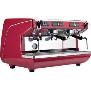 Кофемашина рожковая Nuova Simonelli Appia LIFE 2gr S 220V red+high groups+economizer