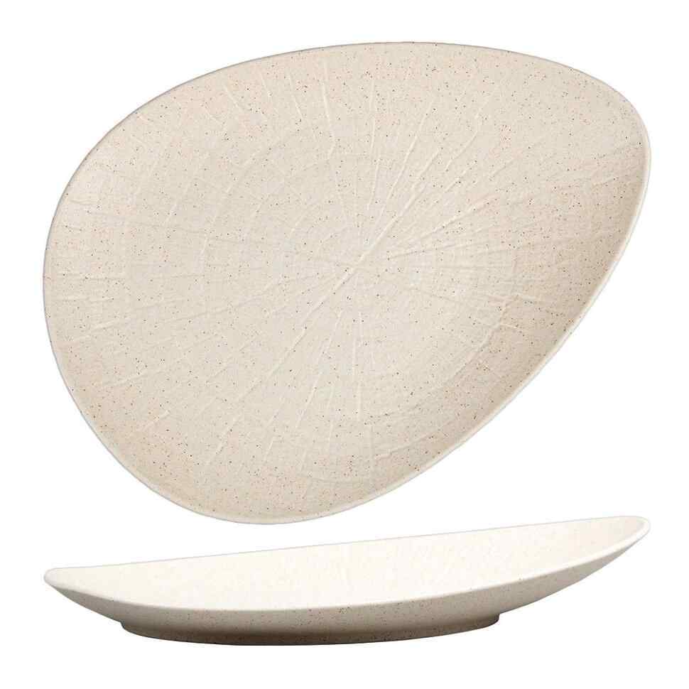 Тарелка для подачи Elephant Ivory 31,5*23 см