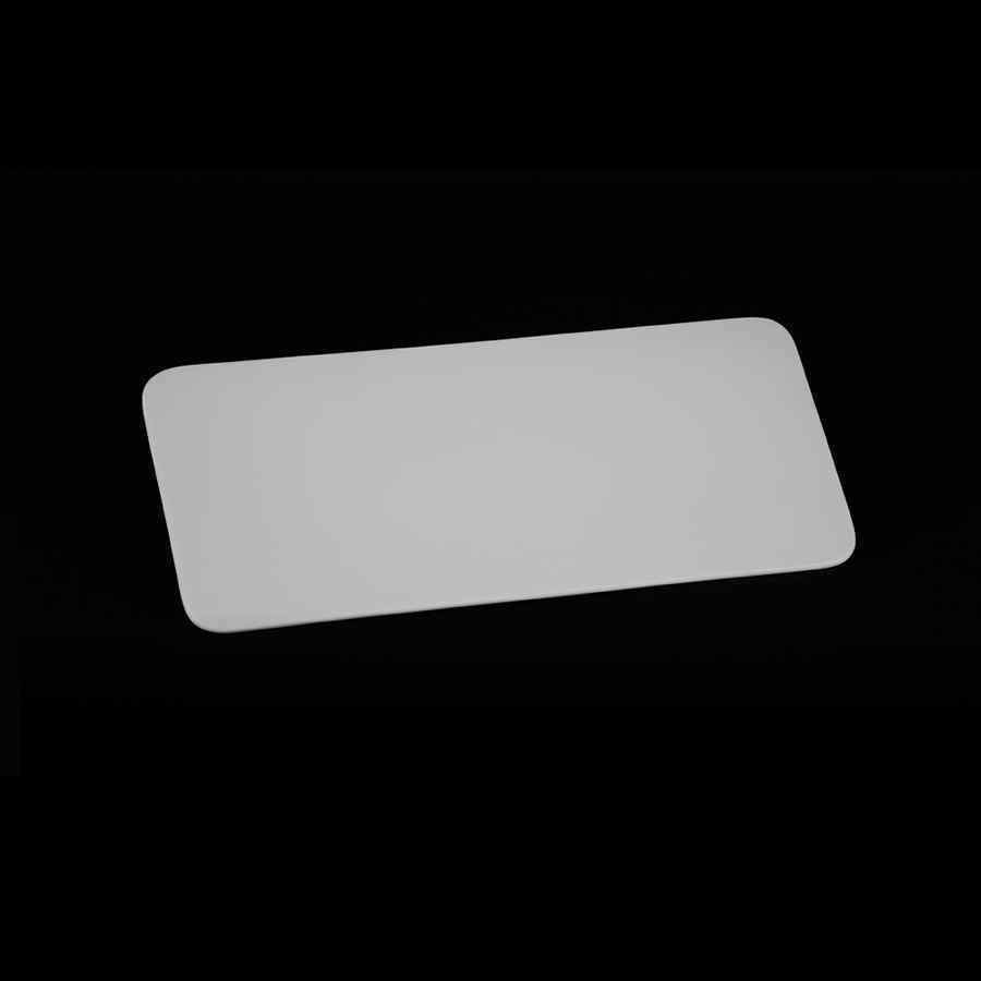 Блюдо прямоугольное «Chan Wave» 360х165 мм плоское [ivory LQ-QD0341C]
