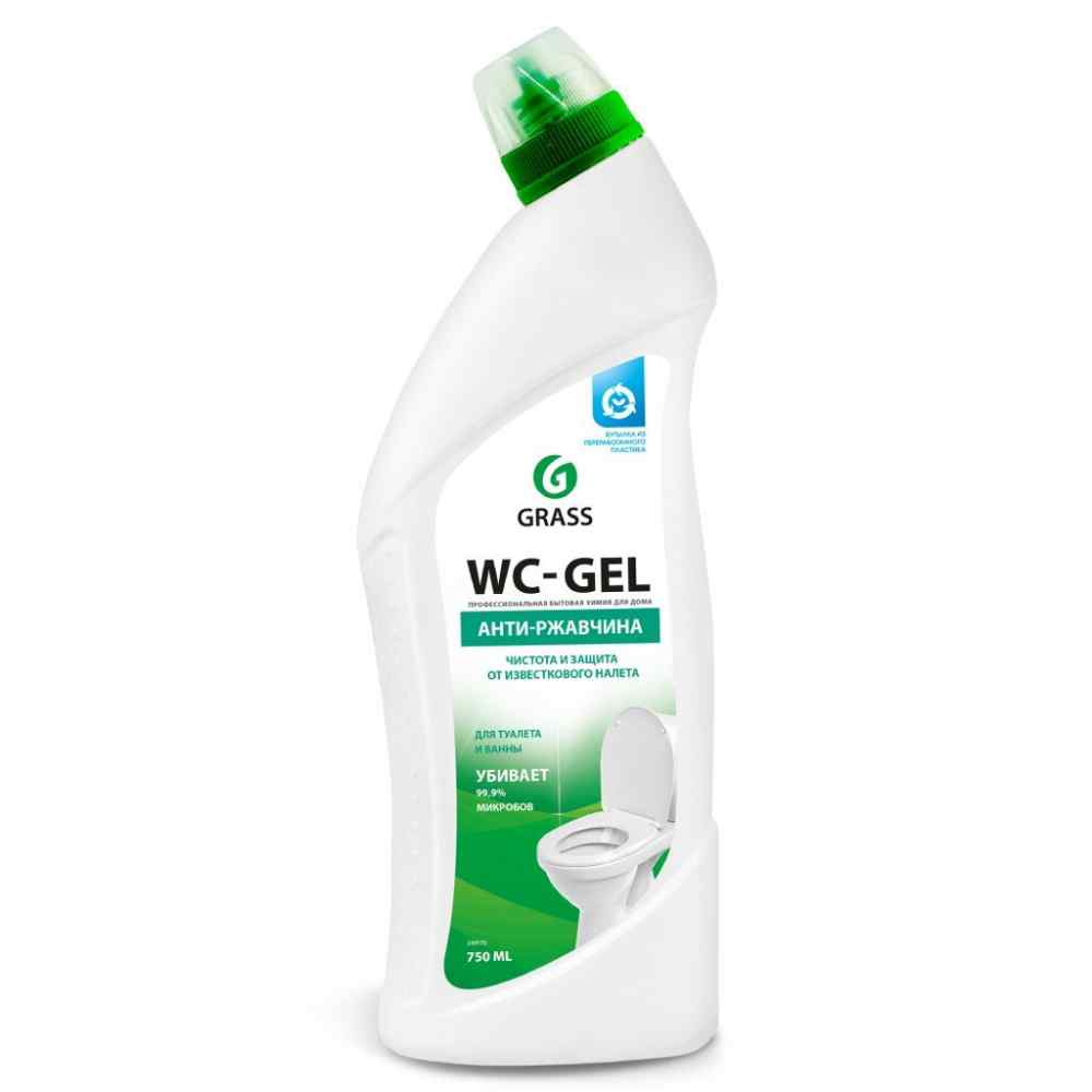 Средство для чистки сантехники WC-GEL , флакон 1000 мл