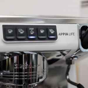 Кофемашина рожковая Nuova Simonelli Appia LIFE 2gr V 220V white+high groups+economizer, фото 2