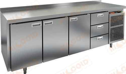 СТОЛ С ХОЛОДИЛЬНЫМ ШКАФОМ HICOLD SN 1113/TN (R290)