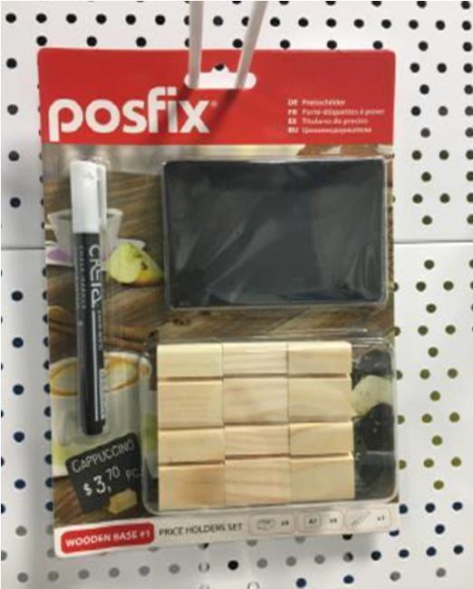 ЦЕННИКОДЕРЖАТЕЛИ  WOODEN BASE #1